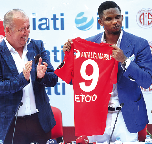 Eto'o resmen bitti!